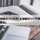 全球确诊372万例(全球确诊372万例新冠肺炎)