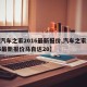 【汽车之家2016最新报价,汽车之家2016最新报价马自达20】